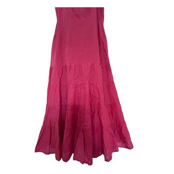 ANN TAYLOR LOFT Women's Coral Summer Dress A-Line in Size 6 - Picture 7 of 9